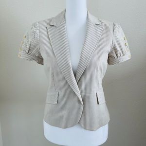 BCBG jacket pant pinstripe suit 4